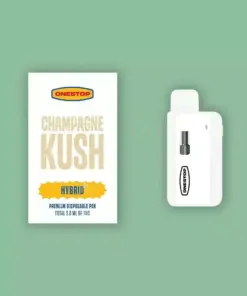 One Stop 3ml Disposable Vape Pens - Champagne Kush (Hybrid)