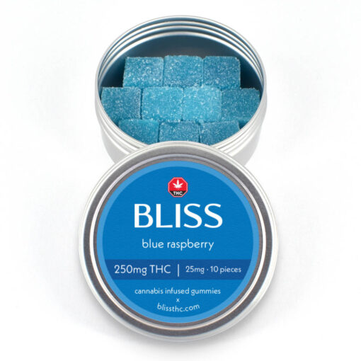 Bliss - THC Gummies (250mg) - Blue Raspberry